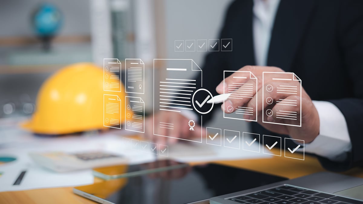 Approved building permit document with residential construction project plans
